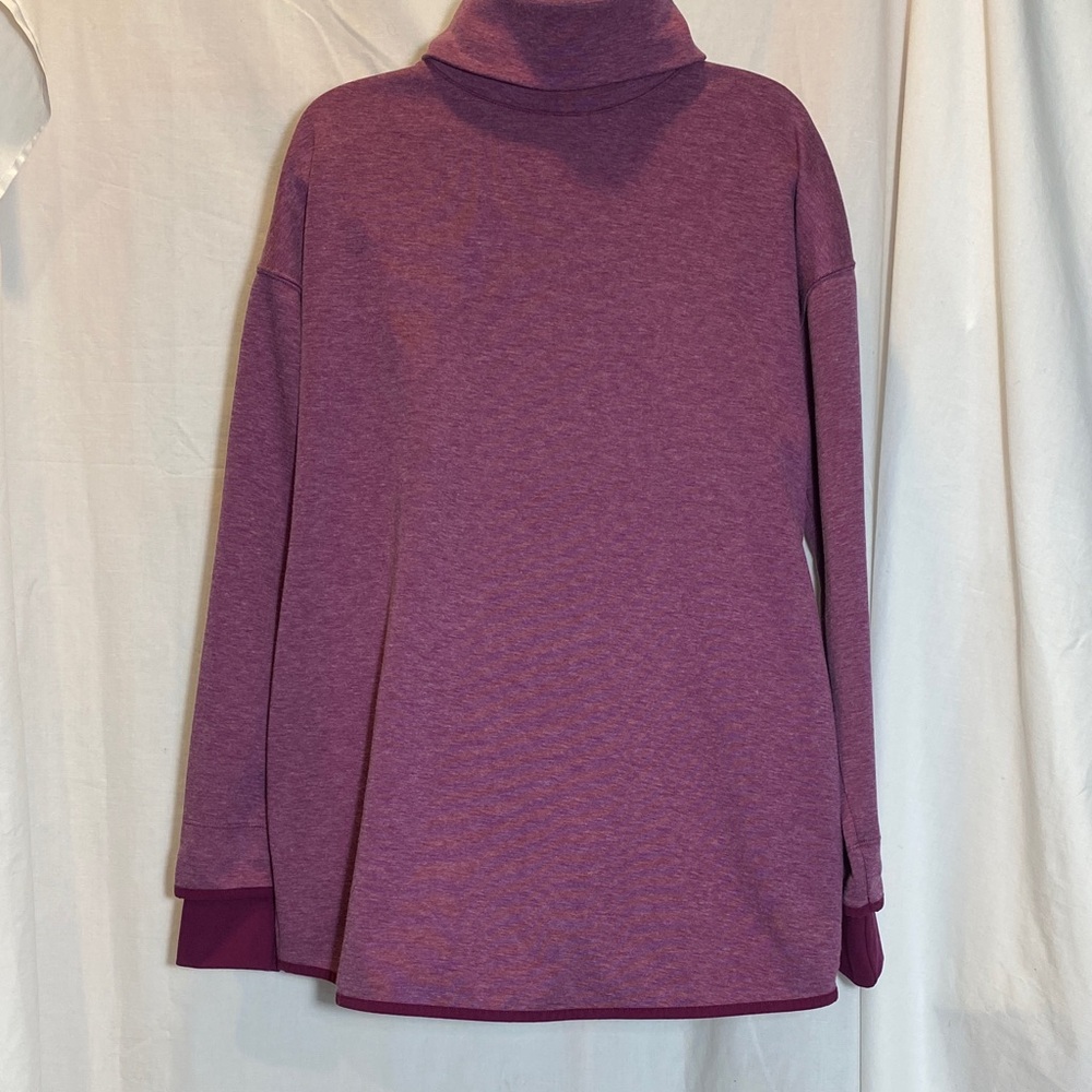 Nike Dri-Fit Maternity Reversible Pullover in Violet Heather - women size M - Picture 6 of 12